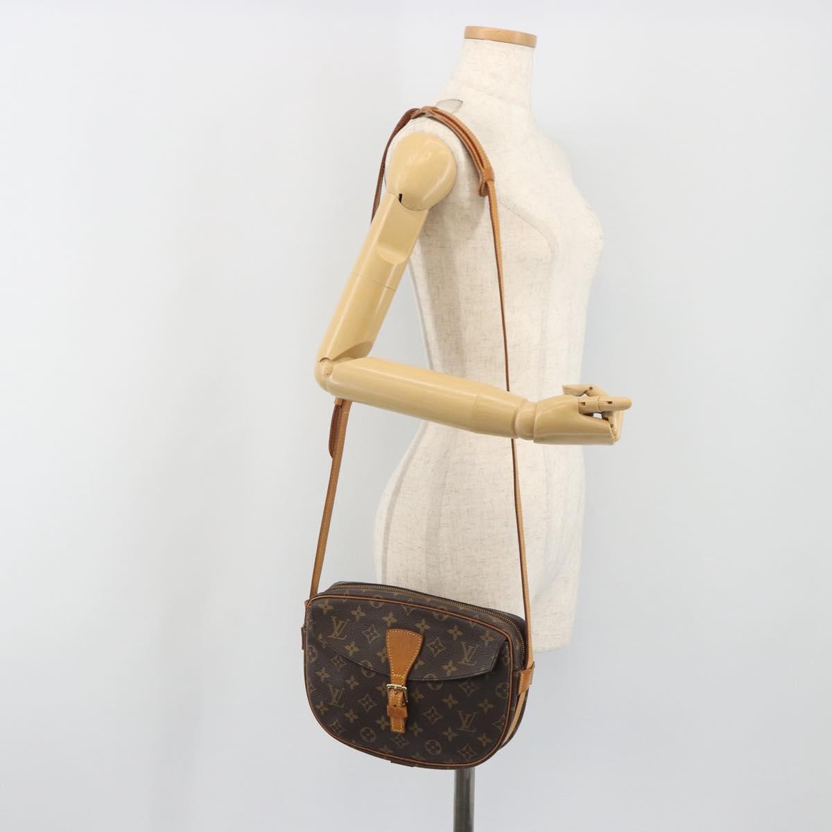 LOUIS VUITTON Monogram Jeune Fille GM Shoulder Bag M51225 LV Auth ep15496