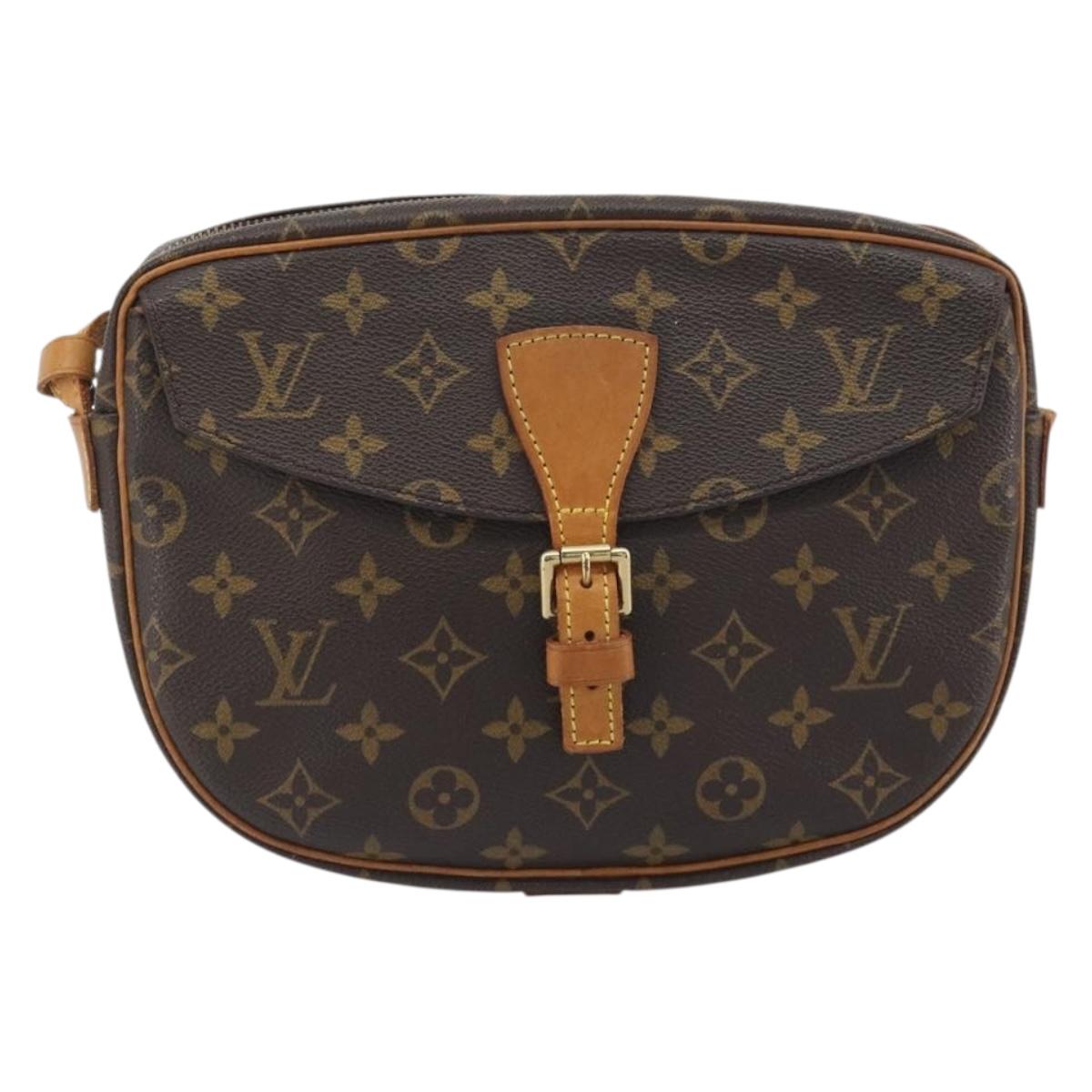 LOUIS VUITTON Monogram Jeune Fille GM Shoulder Bag M51225 LV Auth ep15496