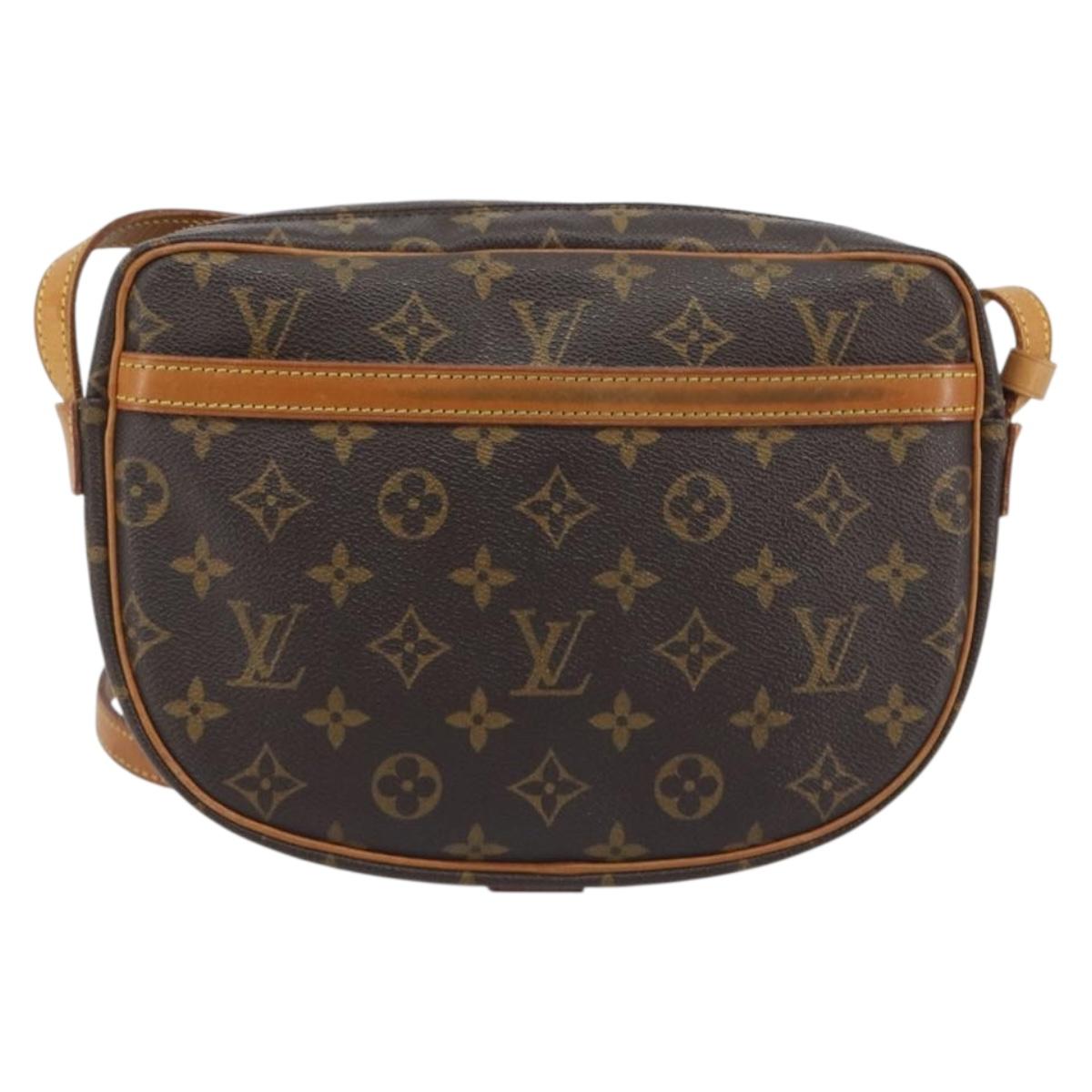 LOUIS VUITTON Monogram Jeune Fille GM Shoulder Bag M51225 LV Auth ep15496
