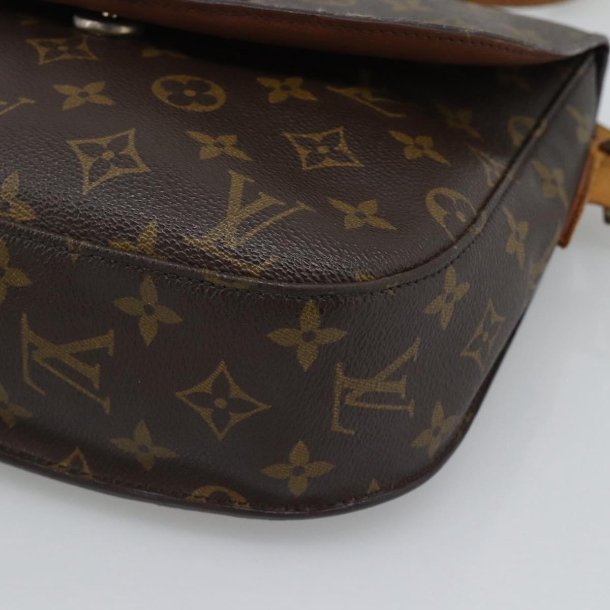 LOUIS VUITTON Monogram Saint Cloud GM Shoulder Bag M51242 LV Auth ep15497