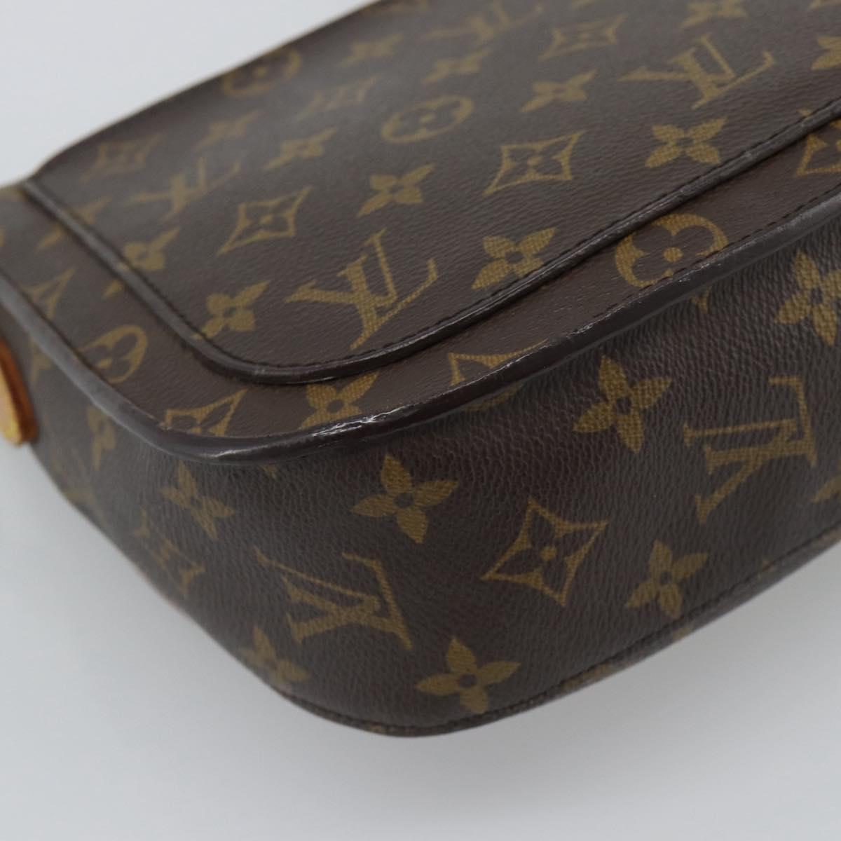 LOUIS VUITTON Monogram Saint Cloud GM Shoulder Bag M51242 LV Auth ep15497