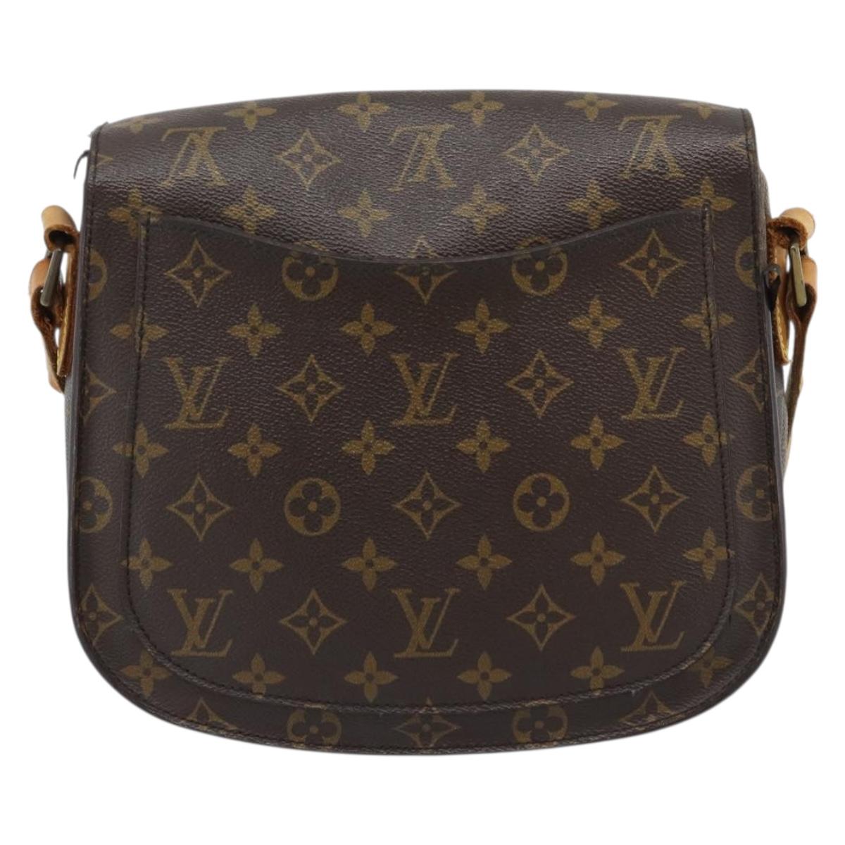 LOUIS VUITTON Monogram Saint Cloud GM Shoulder Bag M51242 LV Auth ep15497
