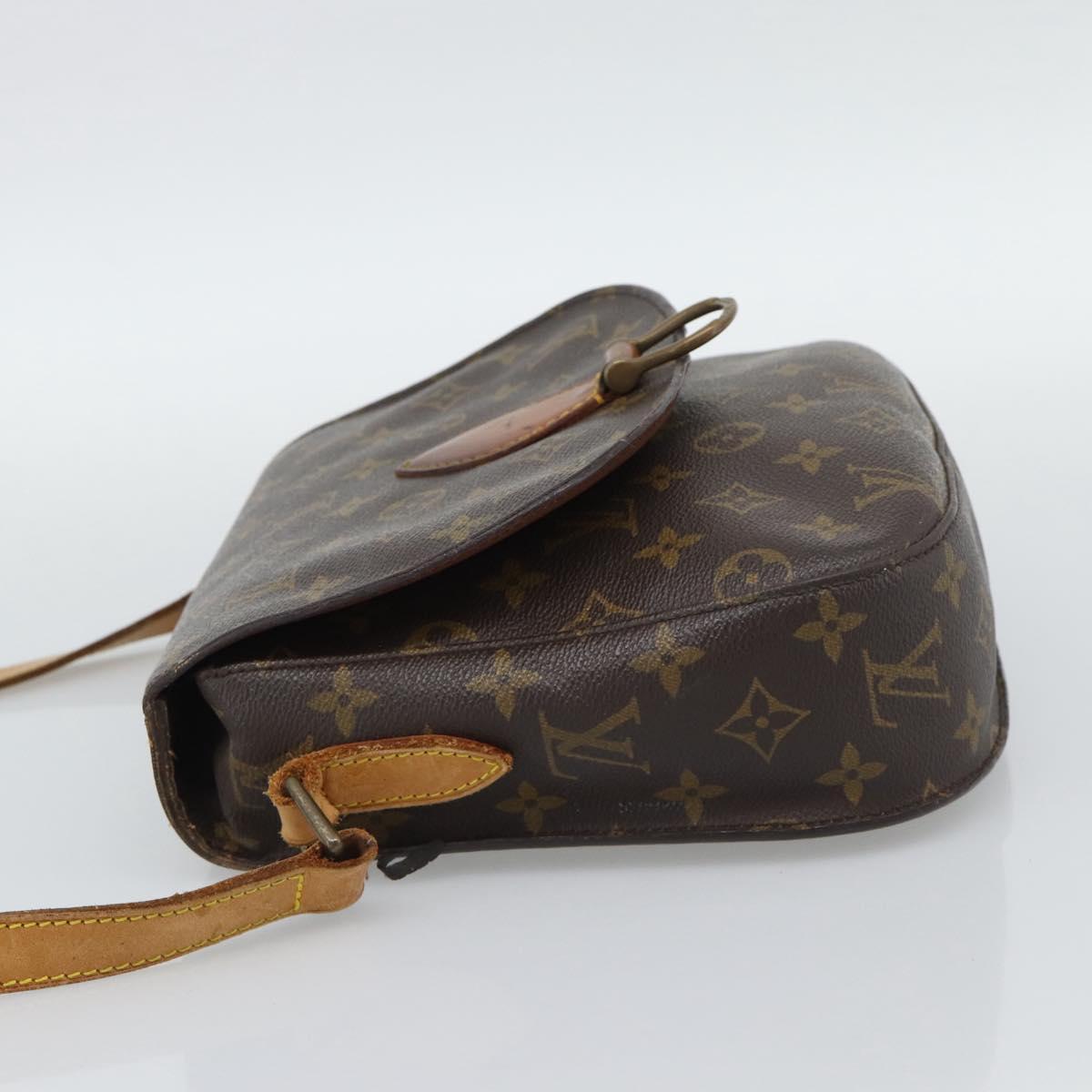 LOUIS VUITTON Monogram Saint Cloud GM Shoulder Bag M51242 LV Auth ep15497