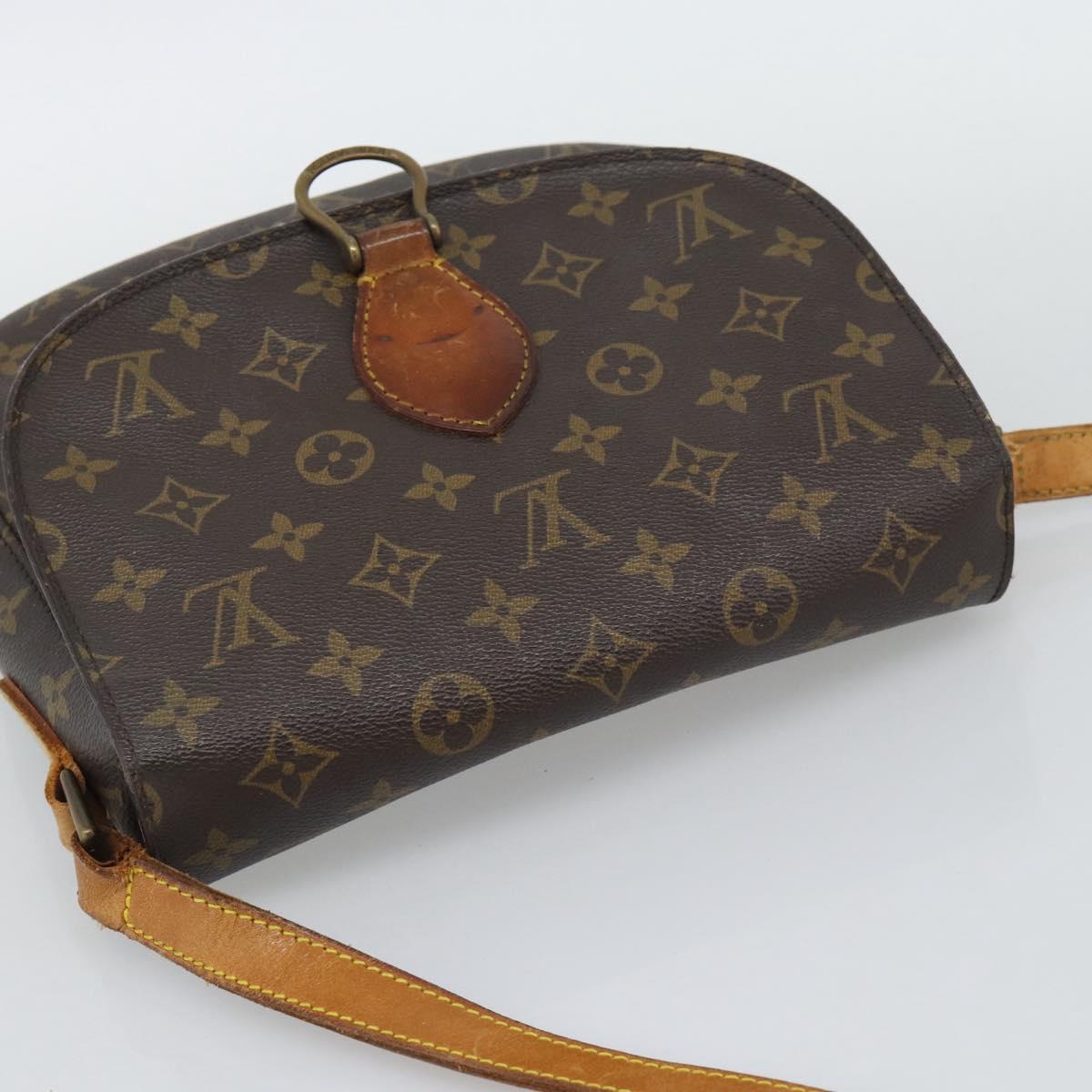 LOUIS VUITTON Monogram Saint Cloud GM Shoulder Bag M51242 LV Auth ep15497