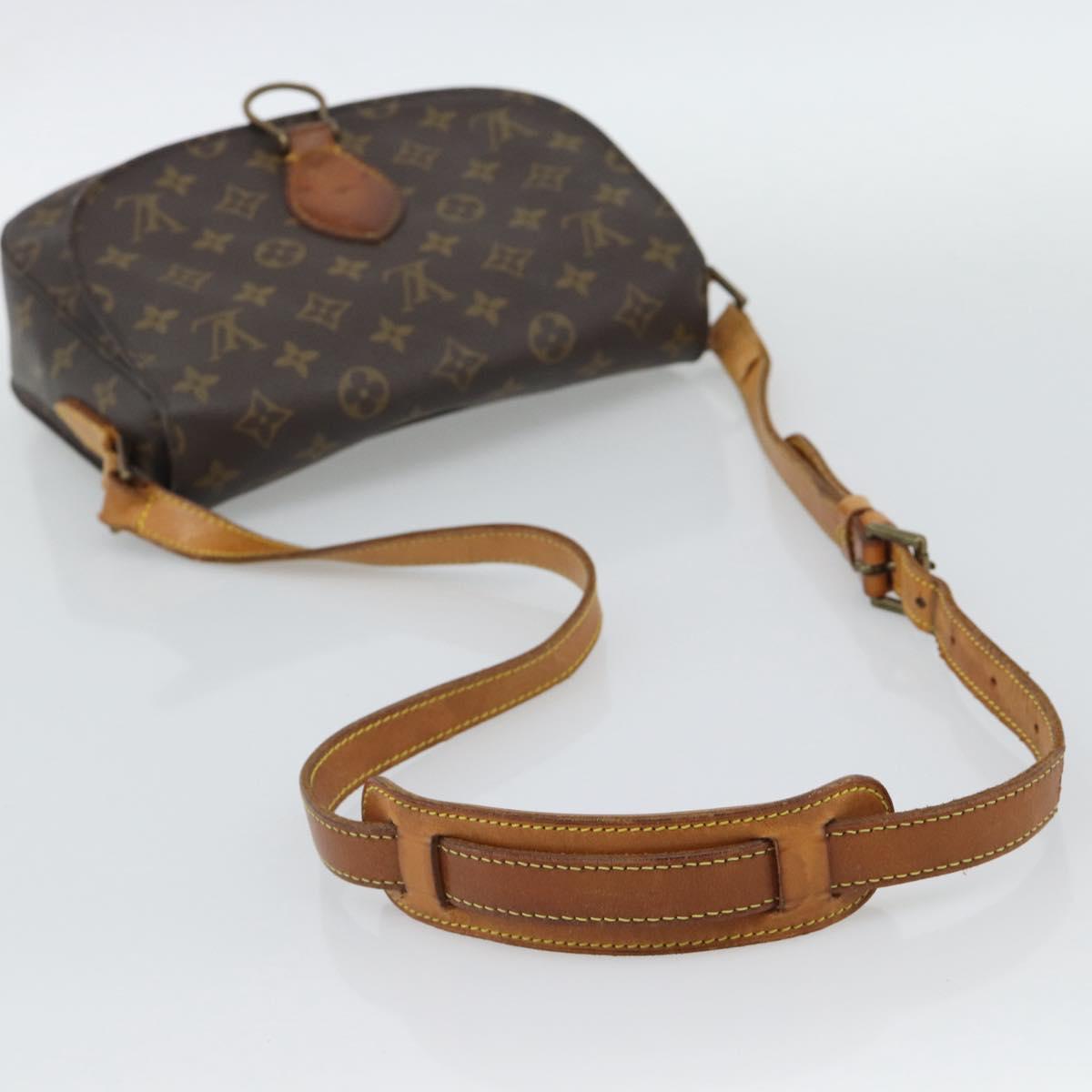 LOUIS VUITTON Monogram Saint Cloud GM Shoulder Bag M51242 LV Auth ep15497