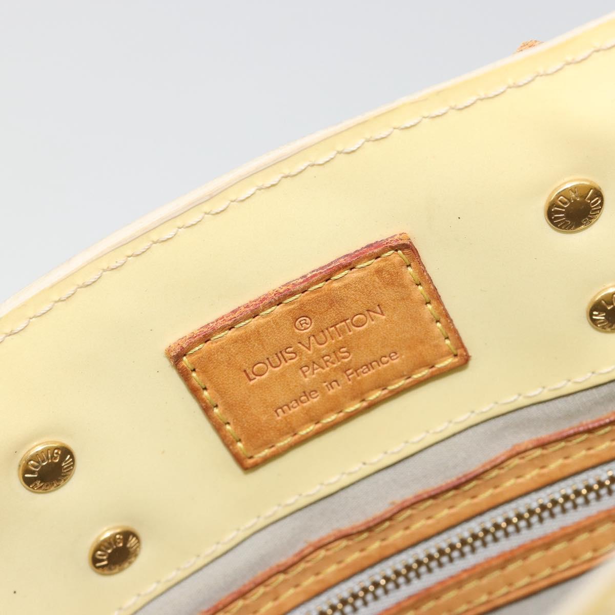 LOUIS VUITTON Monogram Vernis Reade PM Hand Bag Gris M91145 LV Auth ep15498