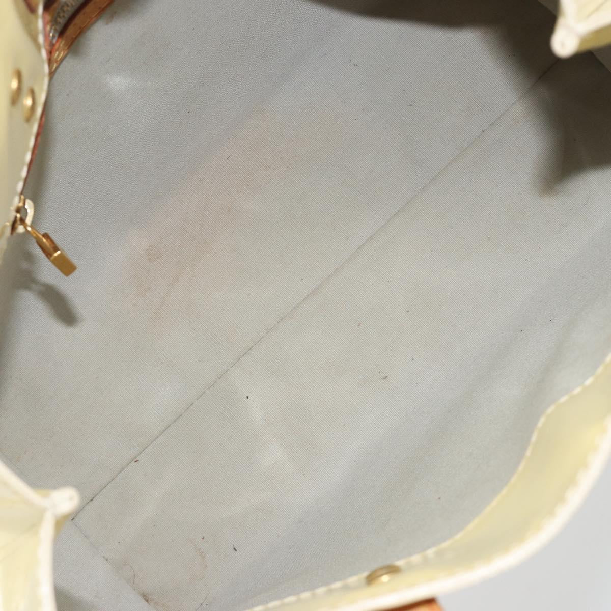 LOUIS VUITTON Monogram Vernis Reade PM Hand Bag Gris M91145 LV Auth ep15498