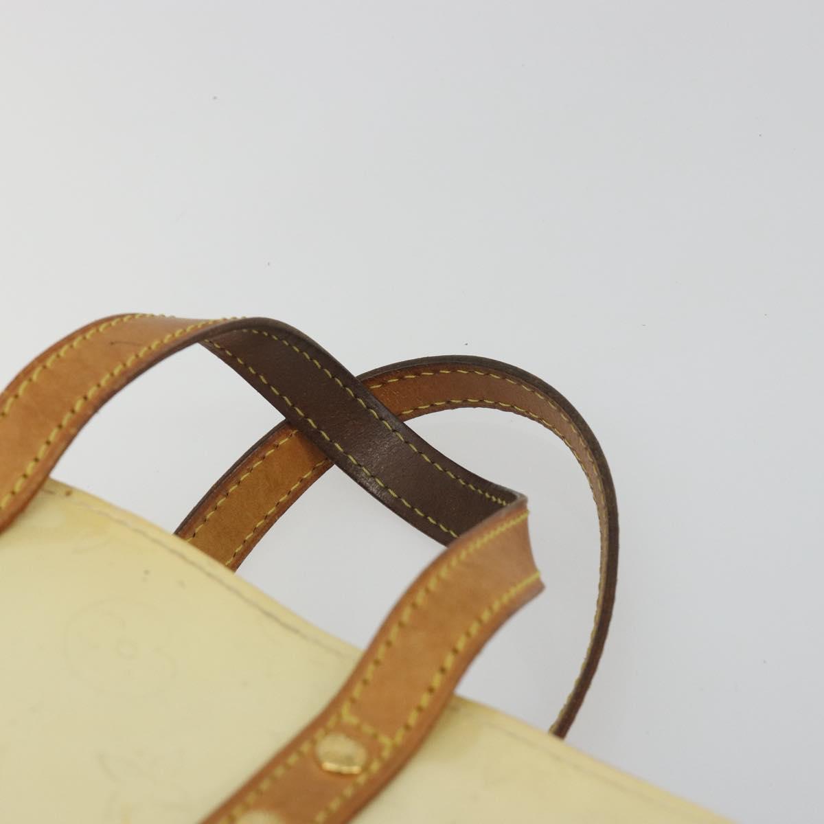 LOUIS VUITTON Monogram Vernis Reade PM Hand Bag Gris M91145 LV Auth ep15498
