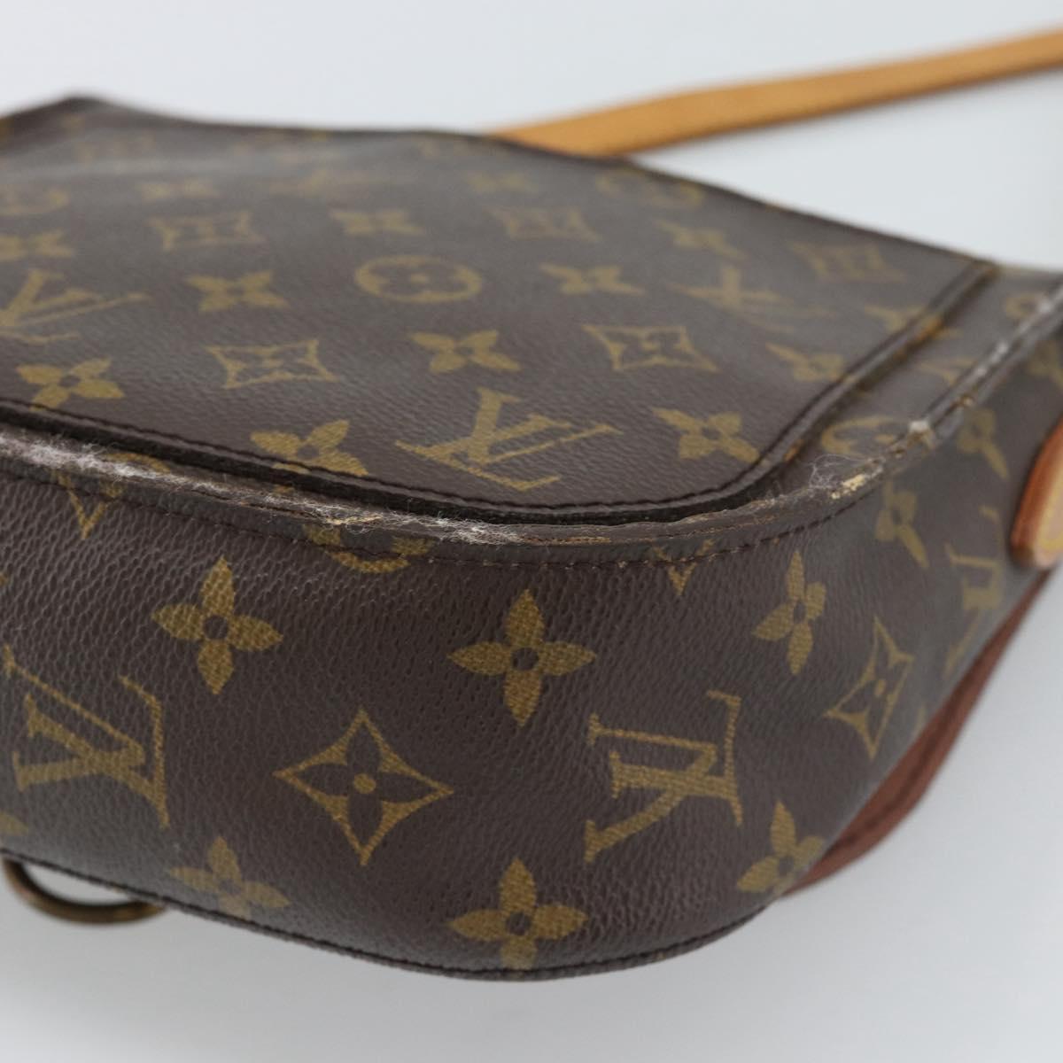 LOUIS VUITTON Monogram Saint Cloud GM Shoulder Bag M51242 LV Auth ep15499