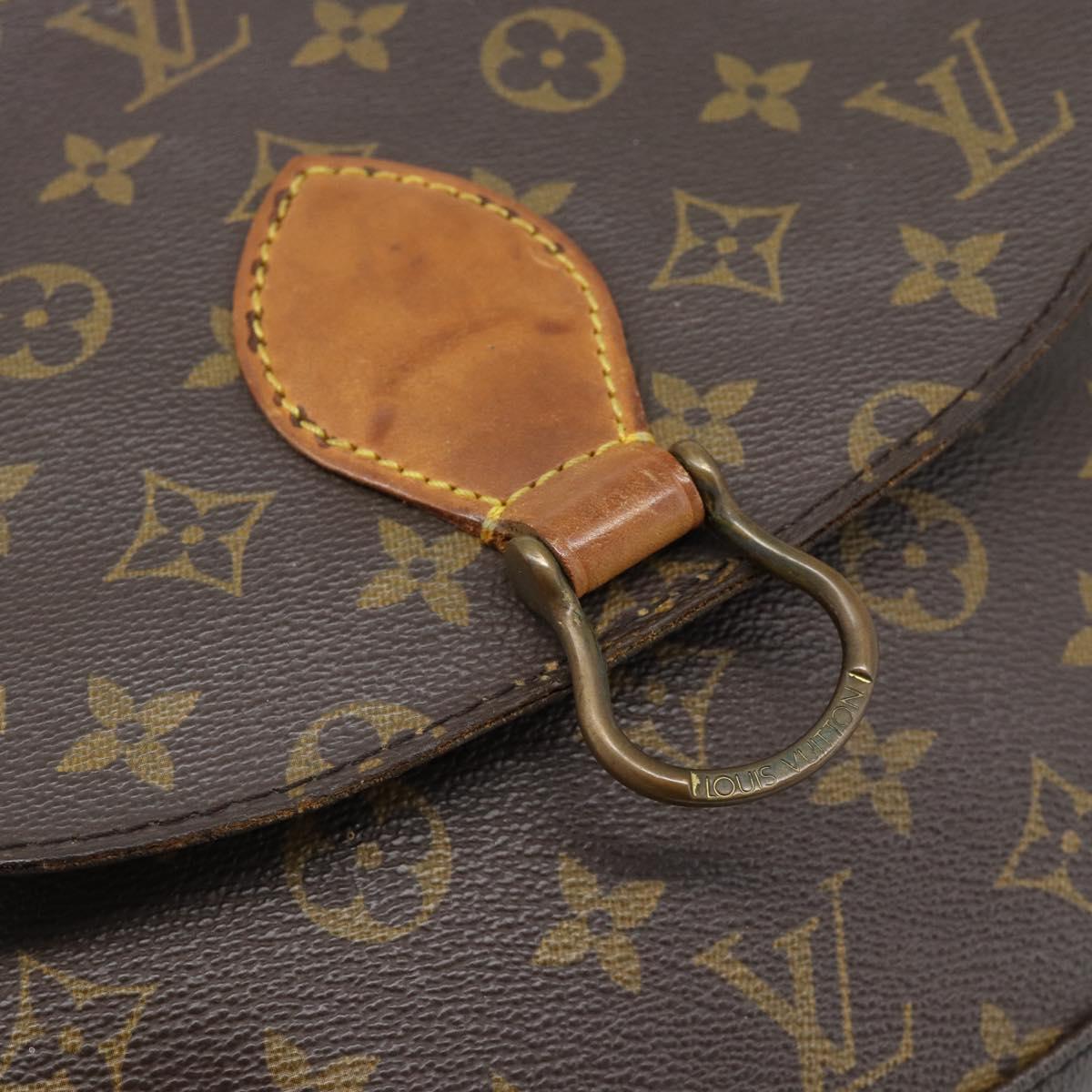 LOUIS VUITTON Monogram Saint Cloud GM Shoulder Bag M51242 LV Auth ep15499