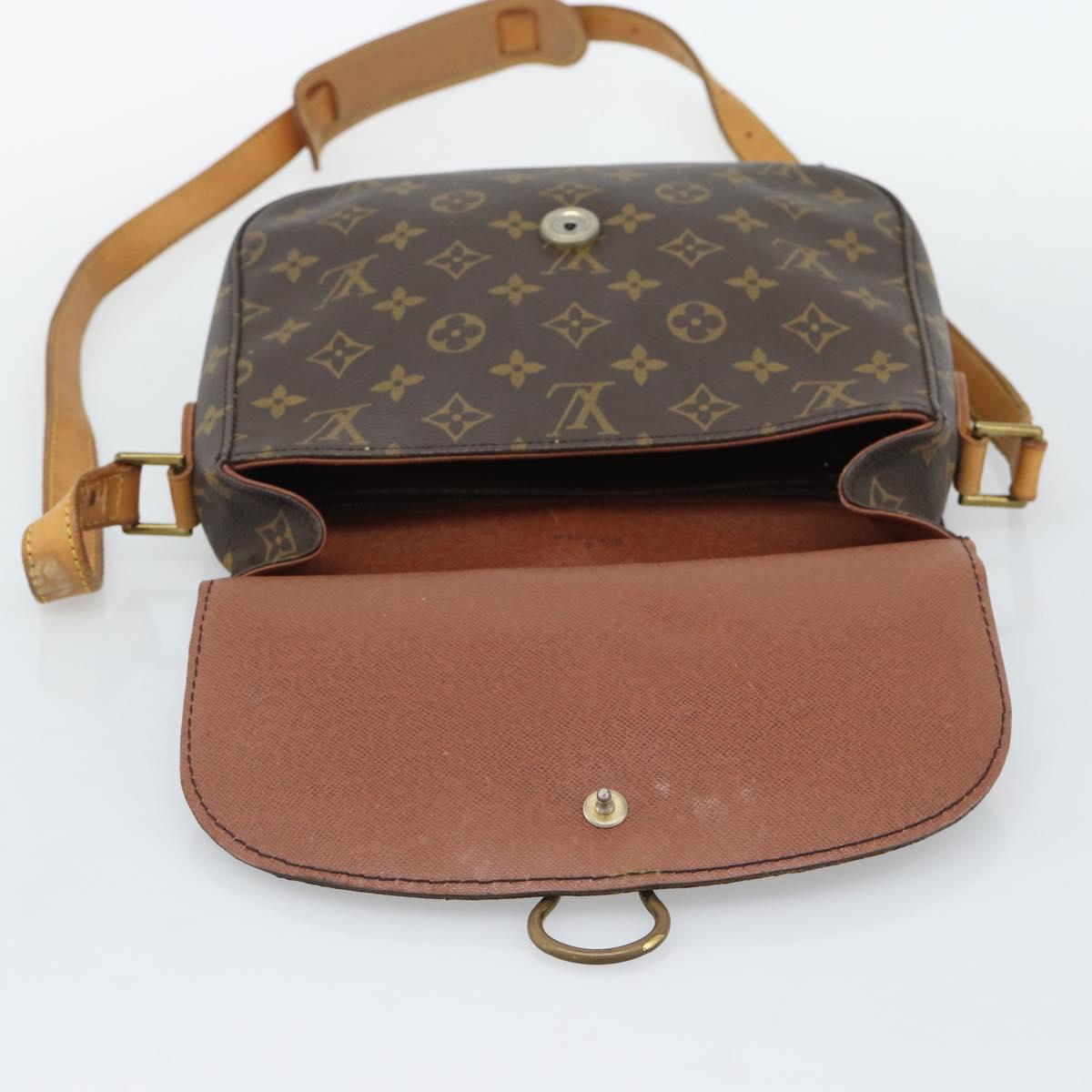 LOUIS VUITTON Monogram Saint Cloud GM Shoulder Bag M51242 LV Auth ep15499