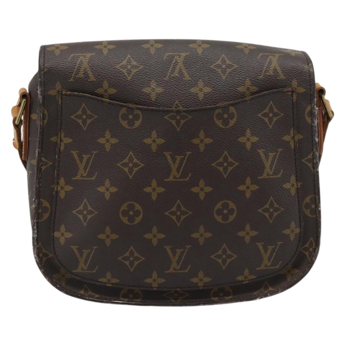 LOUIS VUITTON Monogram Saint Cloud GM Shoulder Bag M51242 LV Auth ep15499