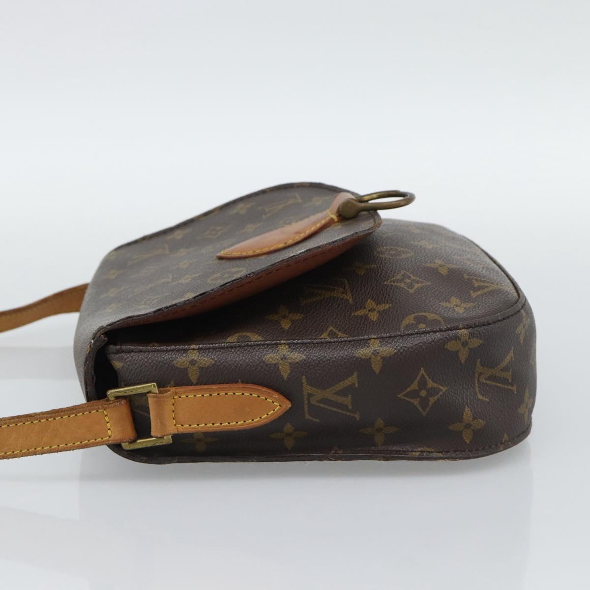 LOUIS VUITTON Monogram Saint Cloud GM Shoulder Bag M51242 LV Auth ep15499