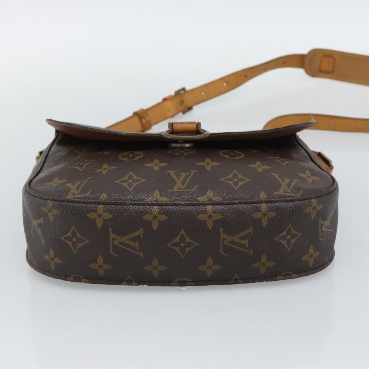 LOUIS VUITTON Monogram Saint Cloud GM Shoulder Bag M51242 LV Auth ep15499