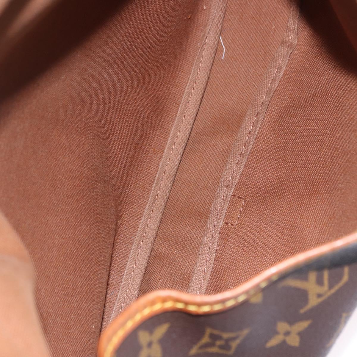 LOUIS VUITTON Monogram Saumur 30 Shoulder Bag M42256 LV Auth ep15501