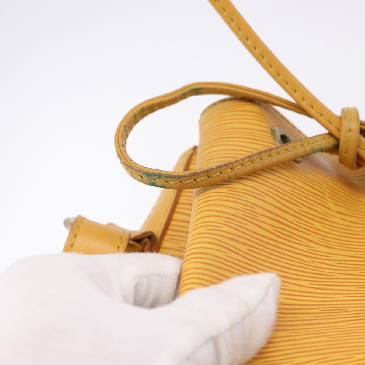 LOUIS VUITTON Epi Noe Shoulder Bag Tassili Yellow M44009 LV Auth ep15502
