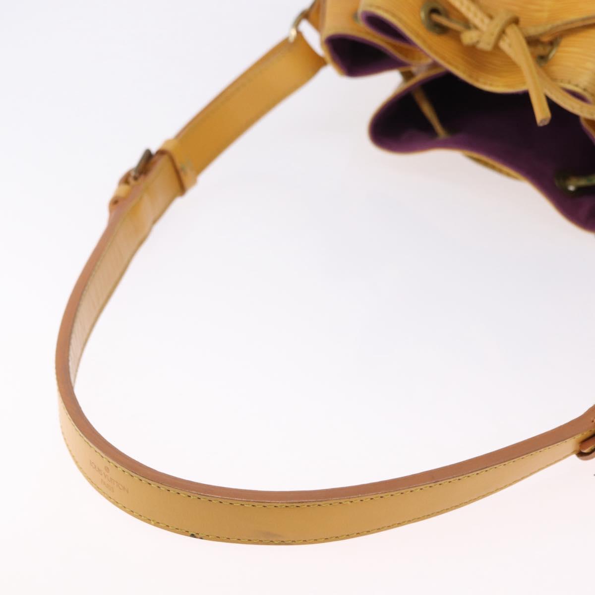 LOUIS VUITTON Epi Noe Shoulder Bag Tassili Yellow M44009 LV Auth ep15502