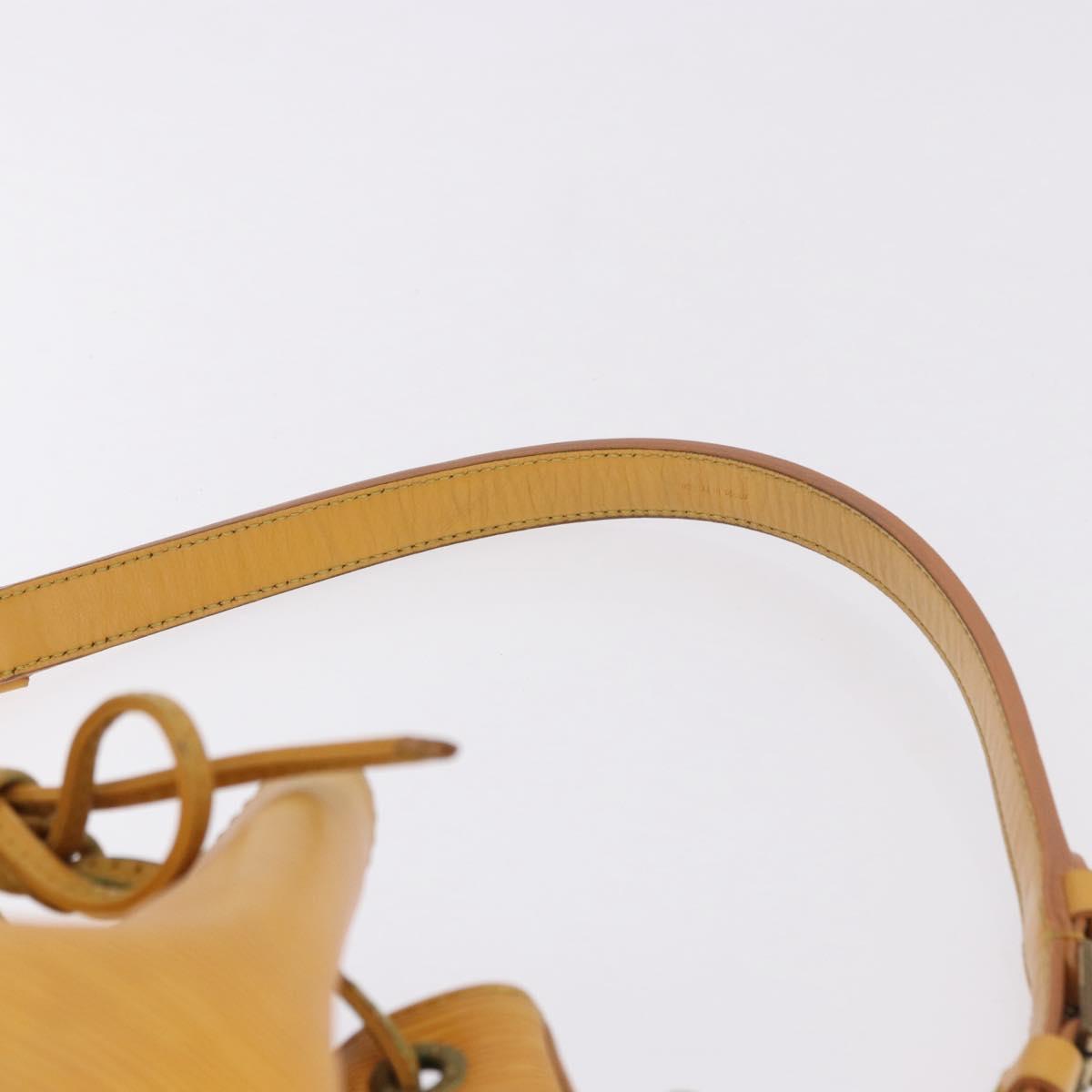 LOUIS VUITTON Epi Noe Shoulder Bag Tassili Yellow M44009 LV Auth ep15502