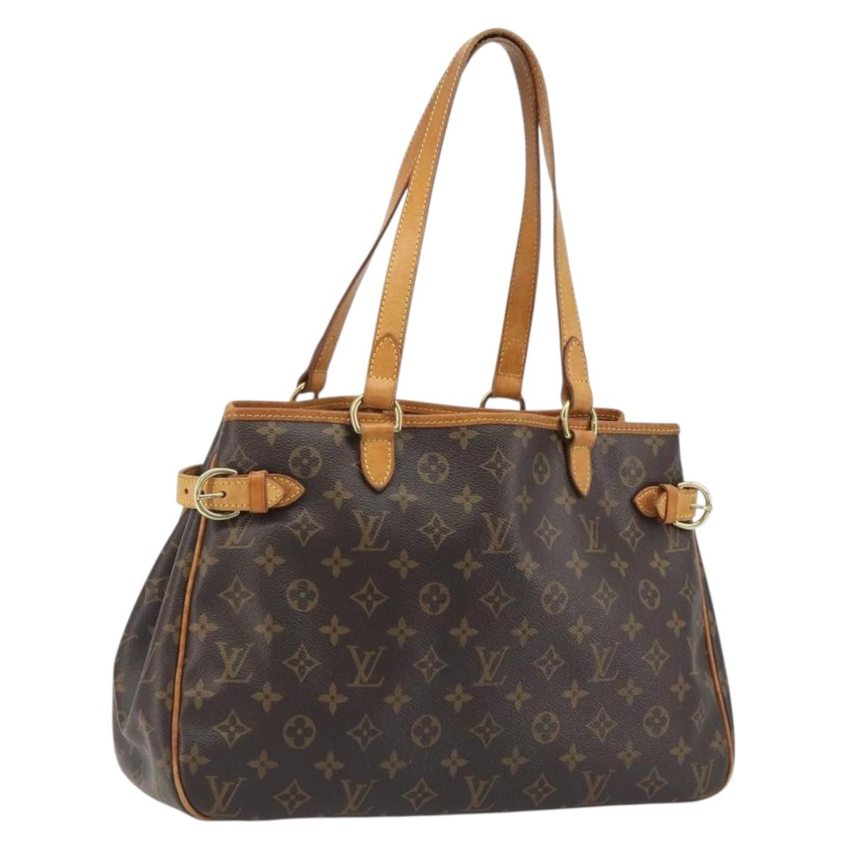 LOUIS VUITTON Monogram Batignolles Horizontal Tote Bag M51154 LV Auth ep15505