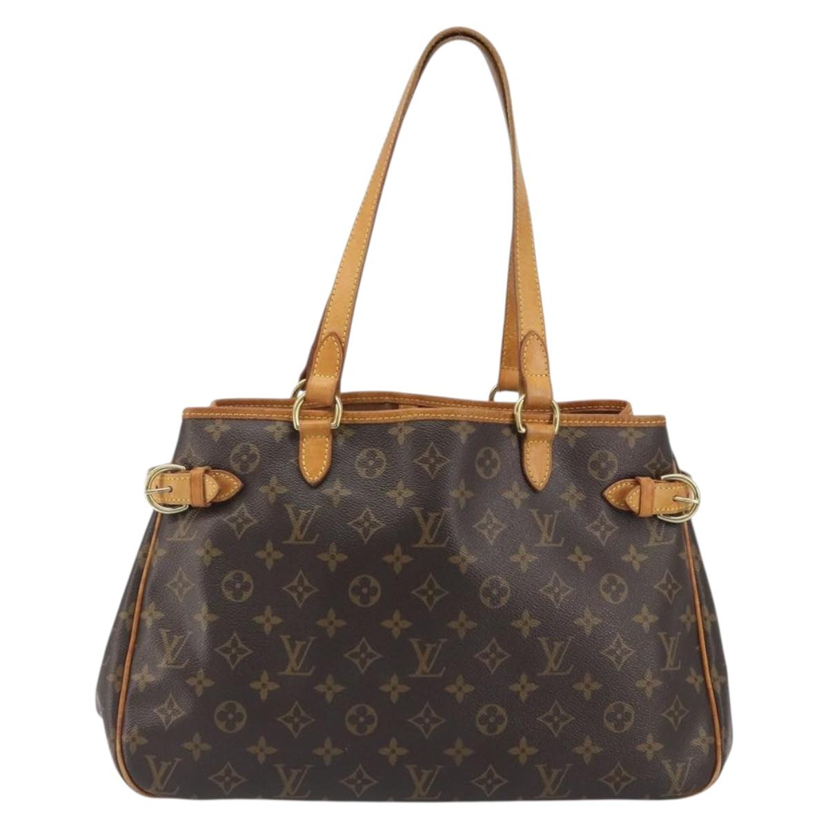 LOUIS VUITTON Monogram Batignolles Horizontal Tote Bag M51154 LV Auth ep15505