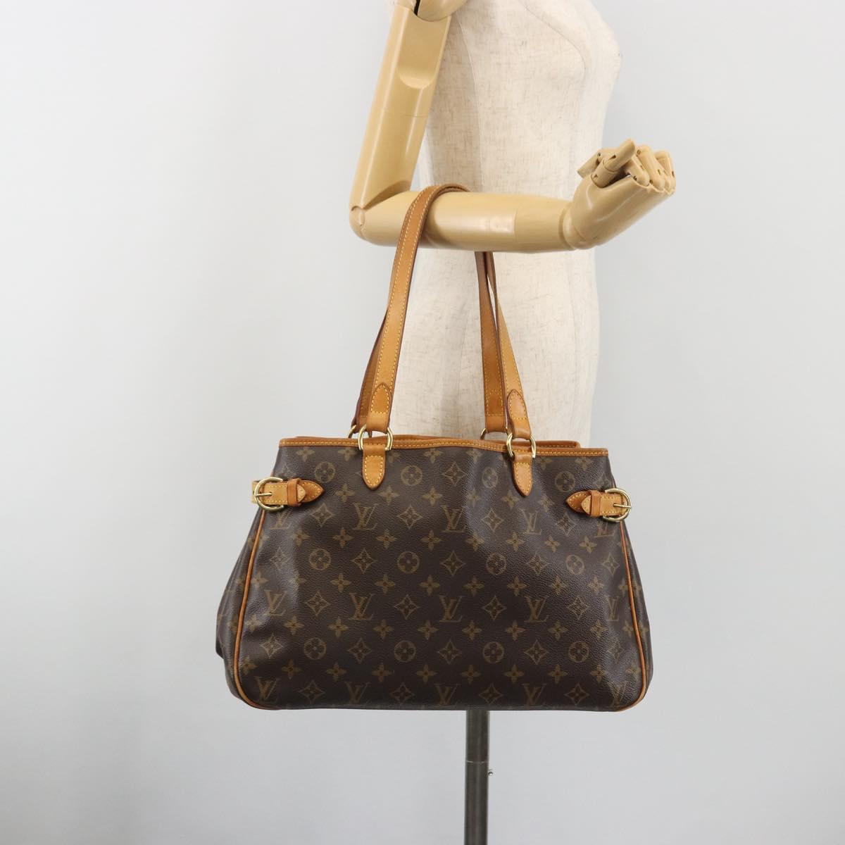 LOUIS VUITTON Monogram Batignolles Horizontal Tote Bag M51154 LV Auth ep15505