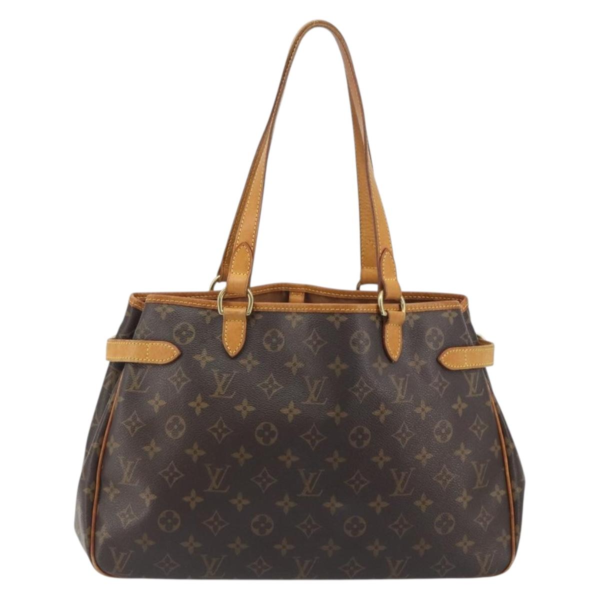LOUIS VUITTON Monogram Batignolles Horizontal Tote Bag M51154 LV Auth ep15505