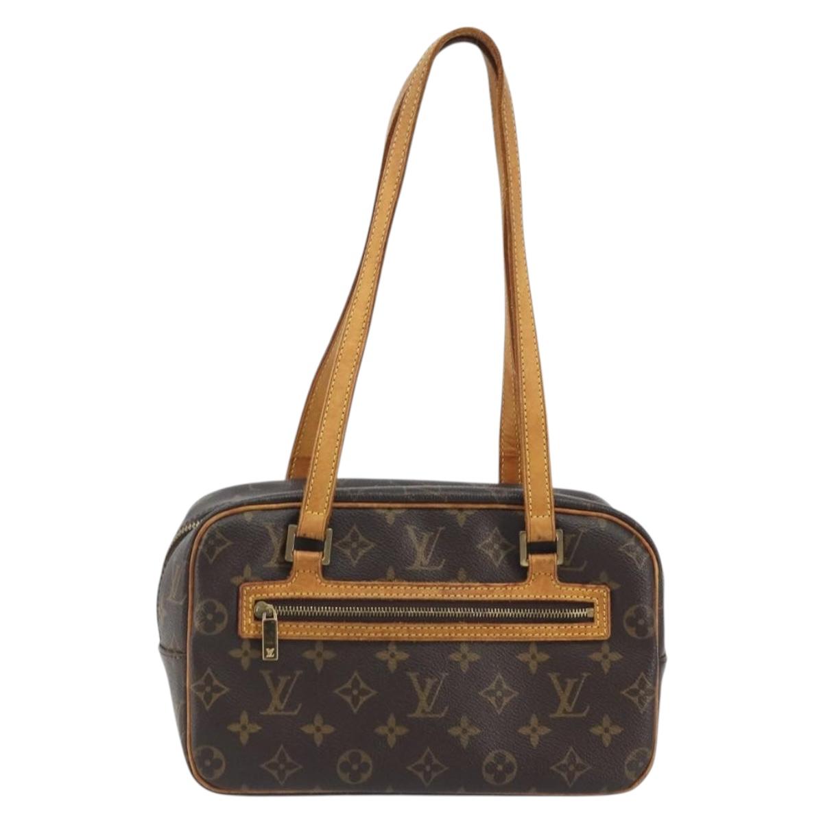 LOUIS VUITTON Monogram Cite MM Hand Bag M51182 LV Auth ep15507
