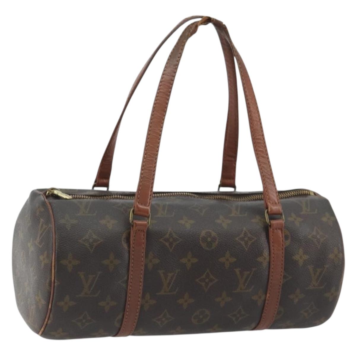 LOUIS VUITTON Monogram Papillon 30 Hand Bag M51365 LV Auth ep15509