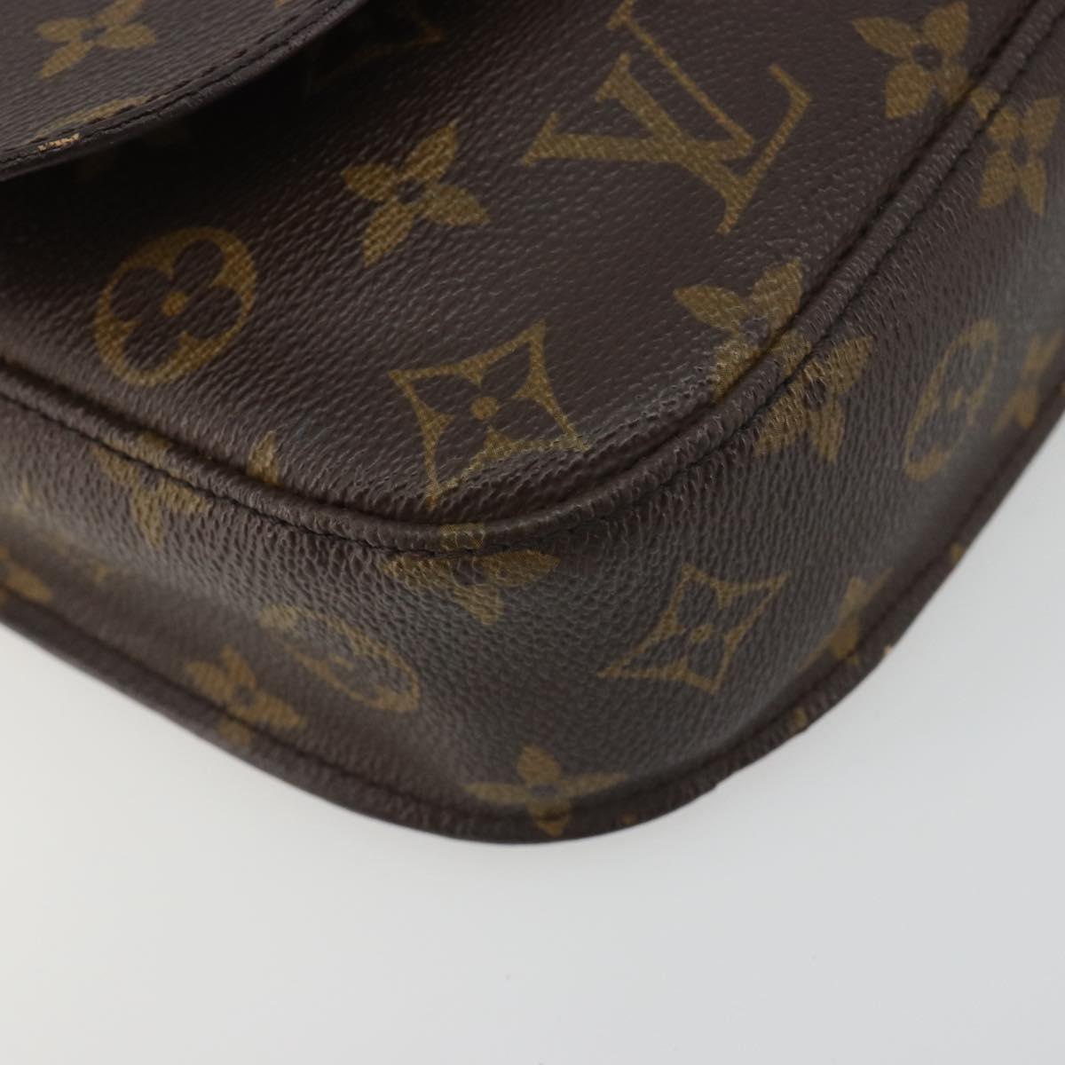 LOUIS VUITTON Monogram Saint Cloud MM Shoulder Bag M51243 LV Auth ep15513A