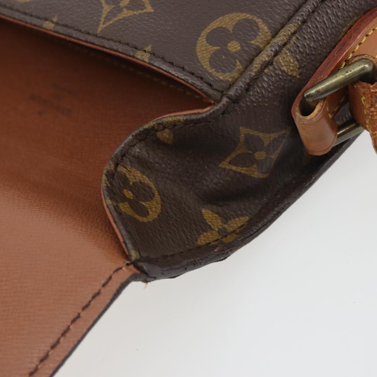 LOUIS VUITTON Monogram Saint Cloud MM Shoulder Bag M51243 LV Auth ep15513A