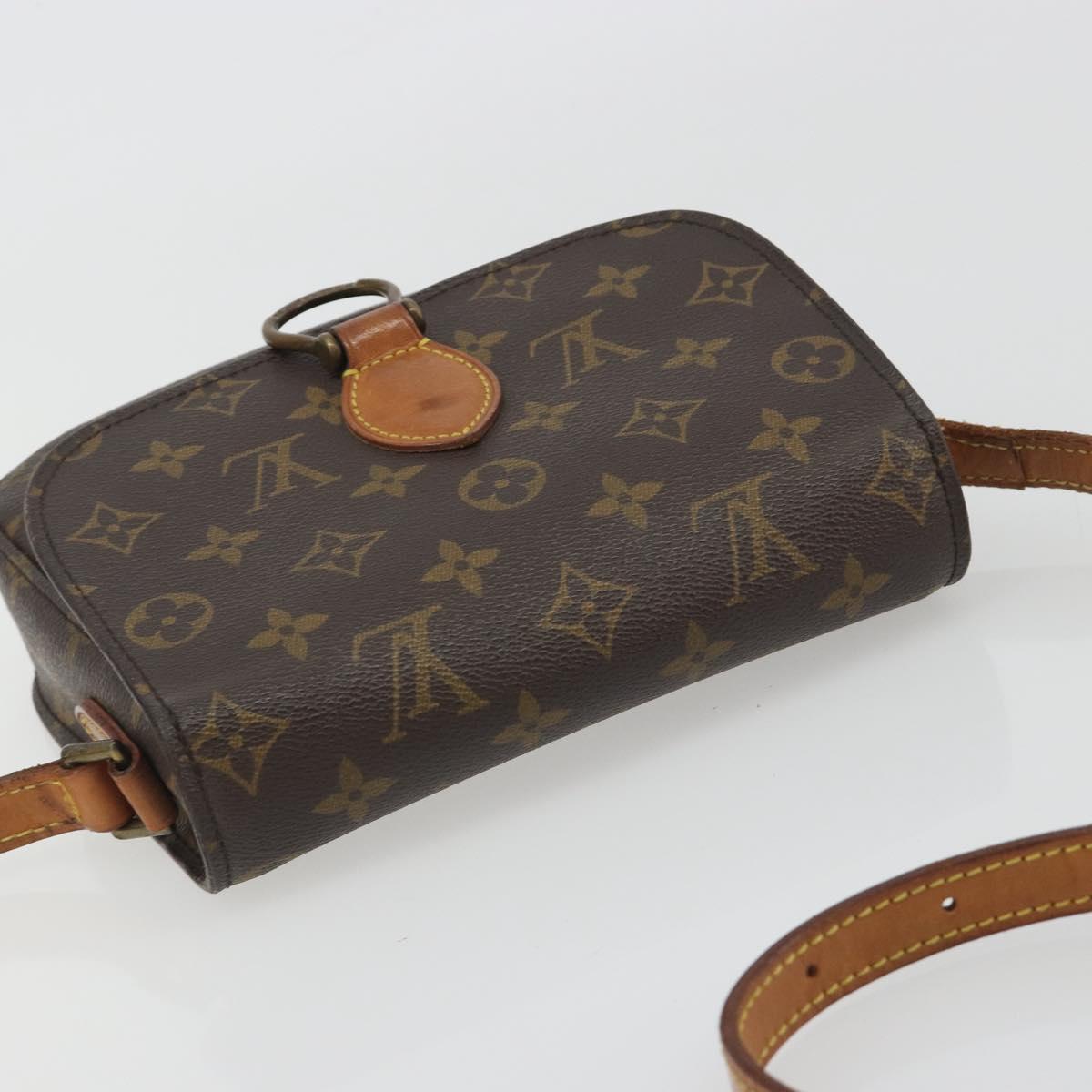LOUIS VUITTON Monogram Saint Cloud MM Shoulder Bag M51243 LV Auth ep15513A
