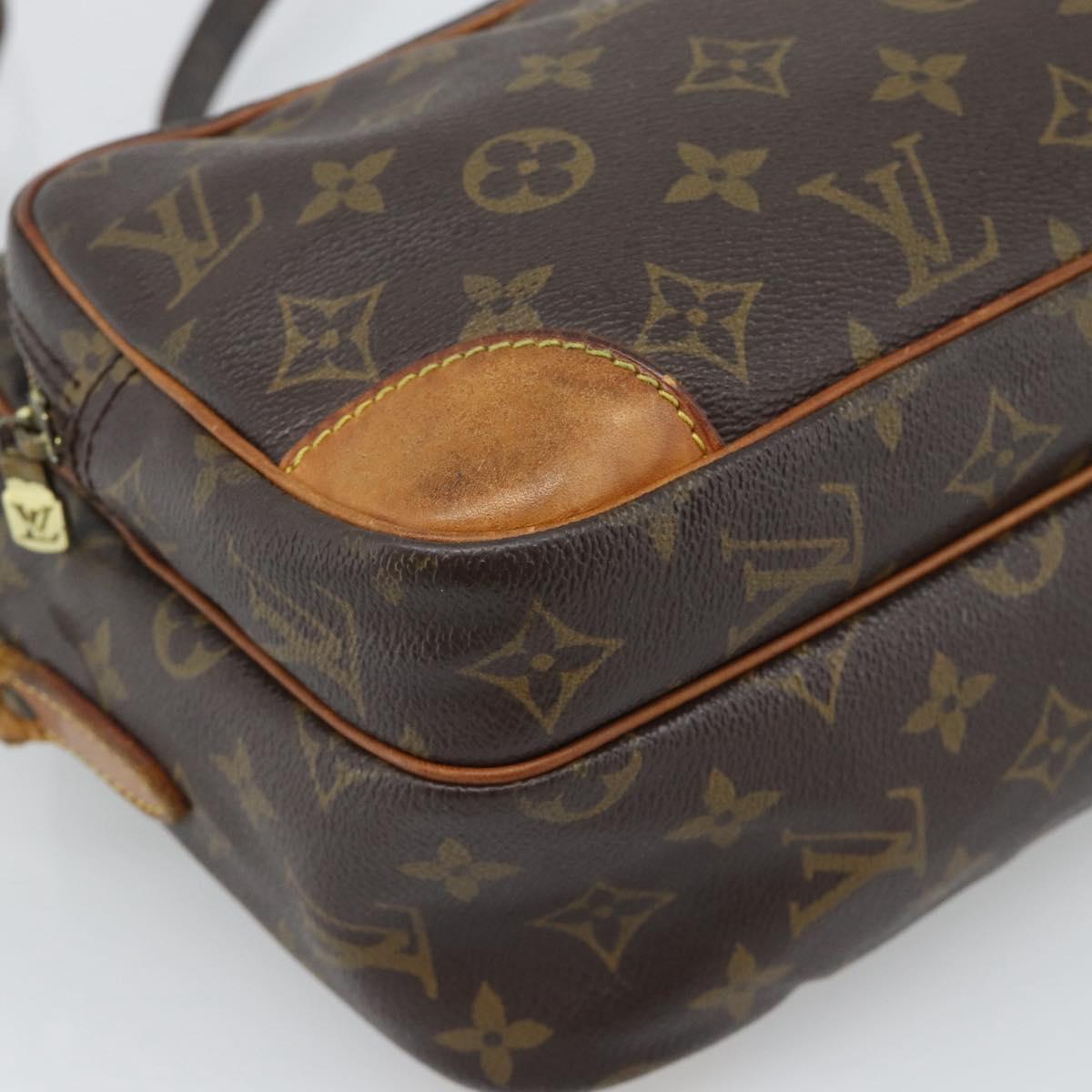 LOUIS VUITTON Monogram Nile Shoulder Bag M45244 LV Auth ep15514