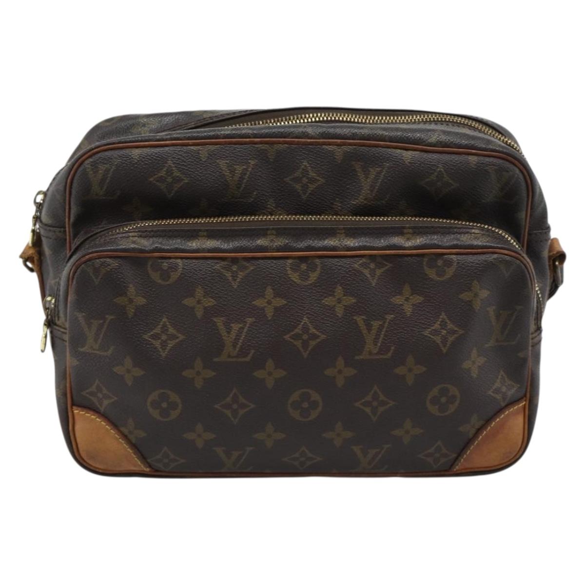 LOUIS VUITTON Monogram Nile Shoulder Bag M45244 LV Auth ep15514