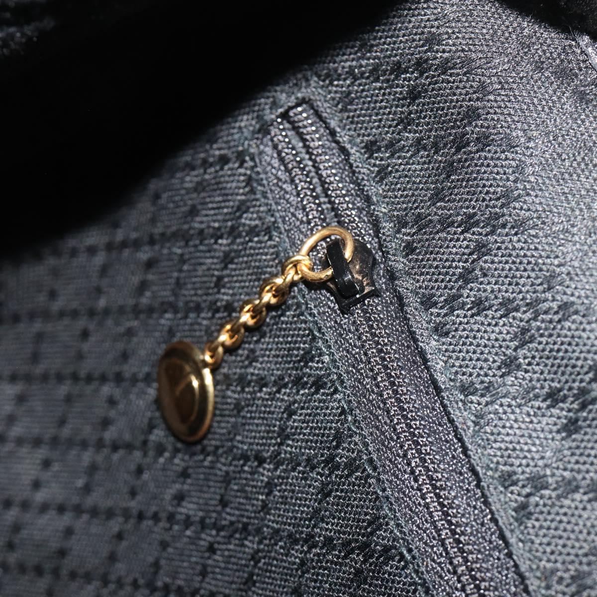 GUCCI Bamboo Backpack Leather Black Gold 003 2058 0016 Auth ep15518