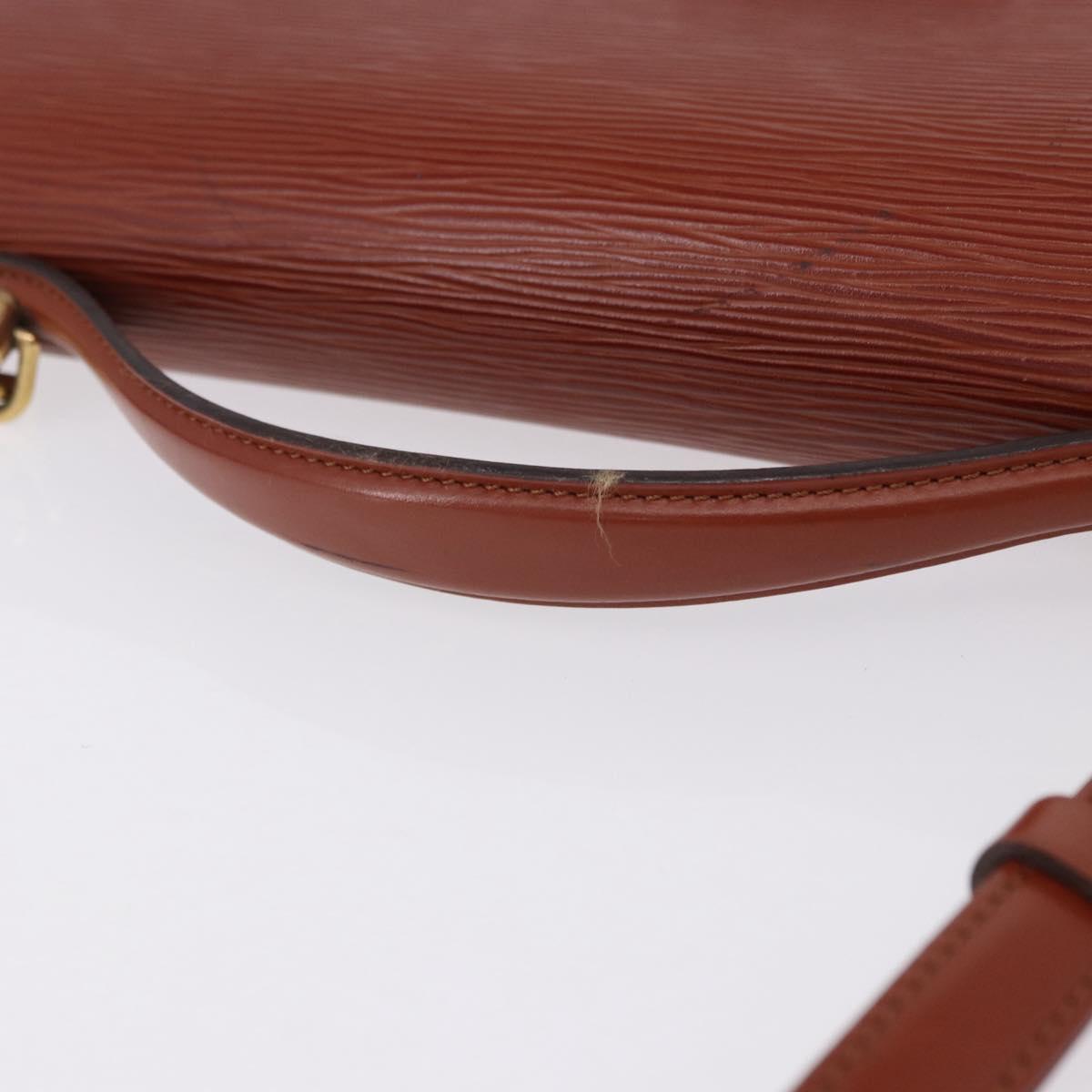 LOUIS VUITTON Epi Monceau 28 Hand Bag Brown M52123 LV Auth ep15520