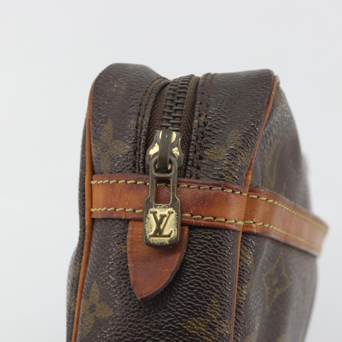 LOUIS VUITTON Monogram Compiegne 23 Clutch Bag M51847 LV Auth ep15523