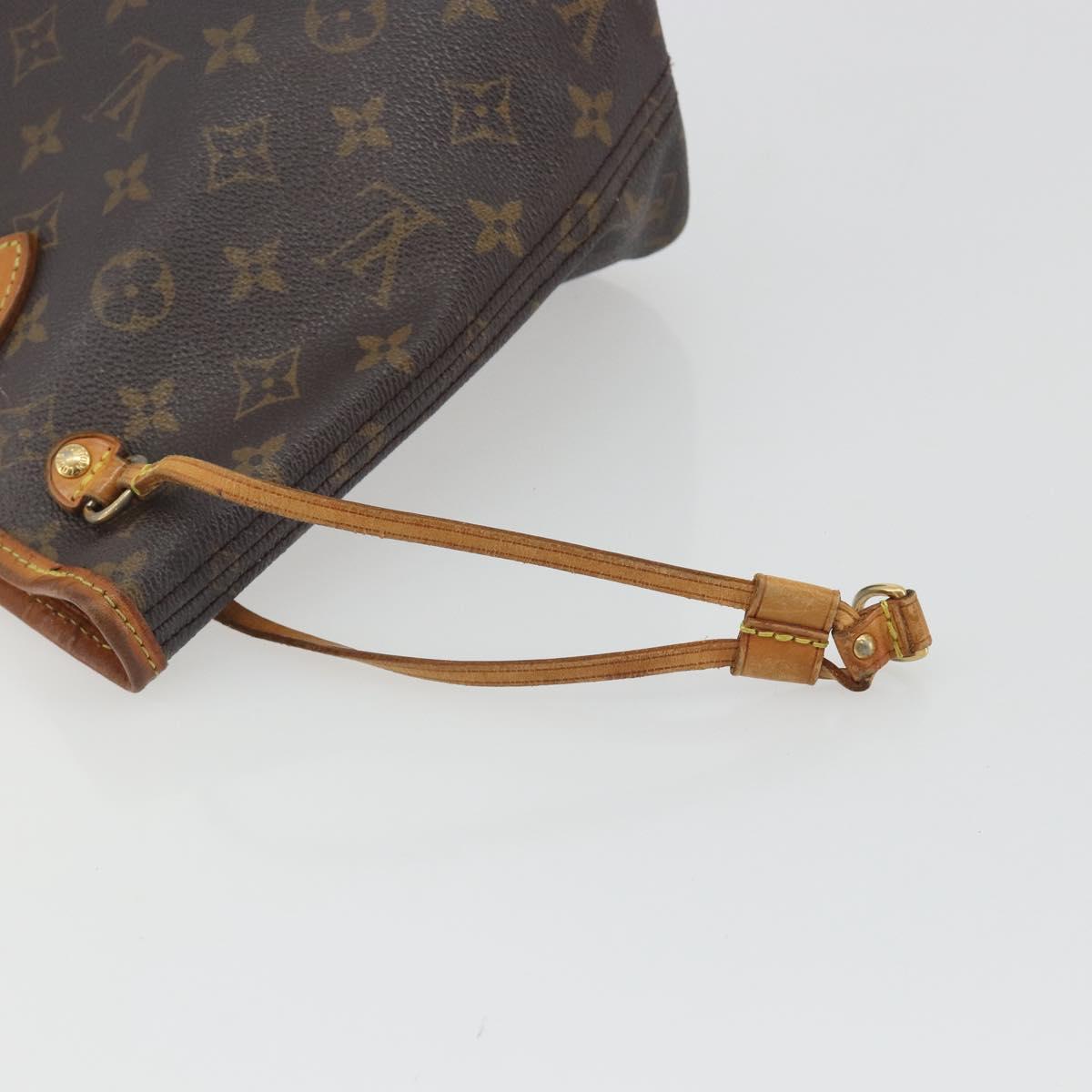 LOUIS VUITTON Monogram Neverfull PM Tote Bag M40155 LV Auth ep15524