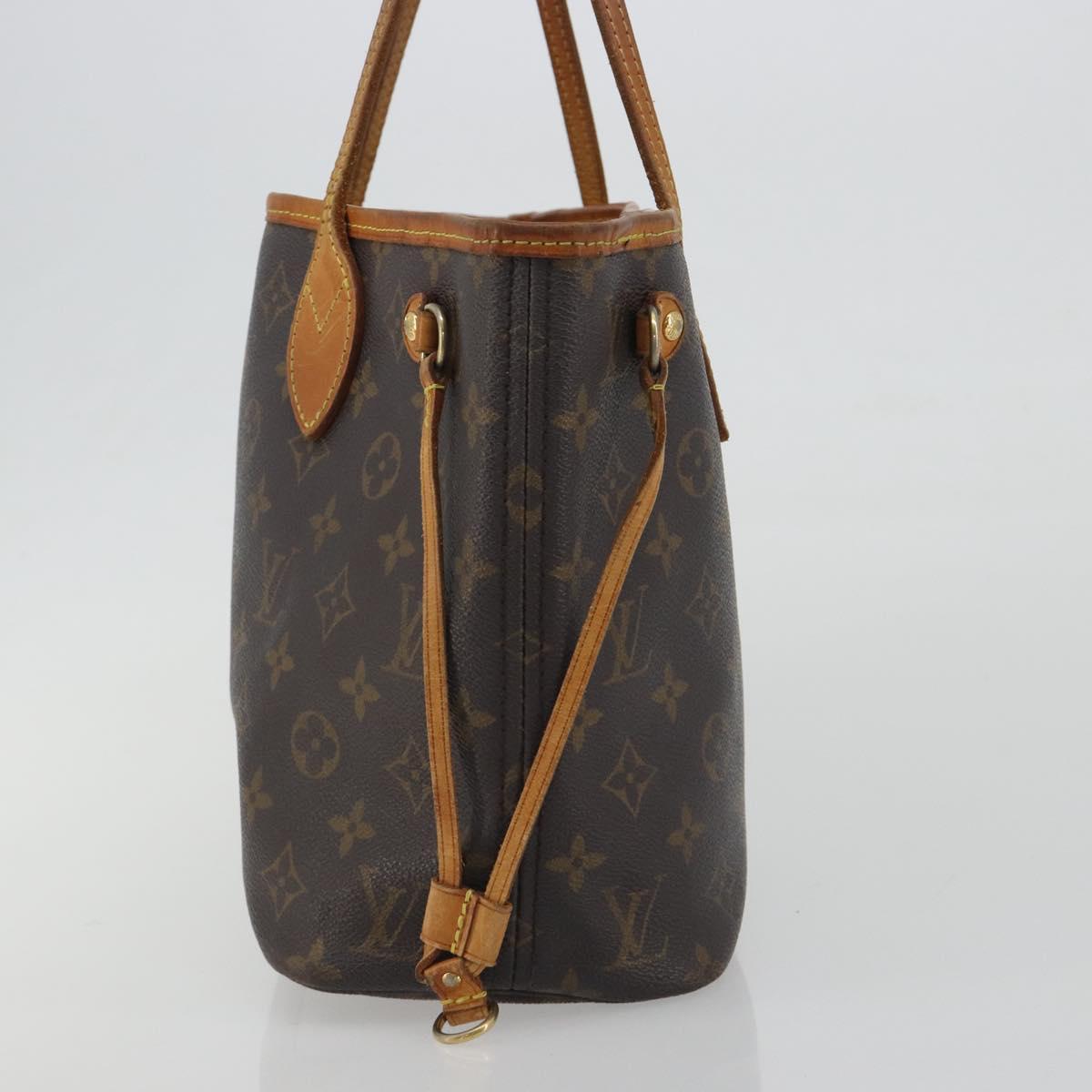 LOUIS VUITTON Monogram Neverfull PM Tote Bag M40155 LV Auth ep15524