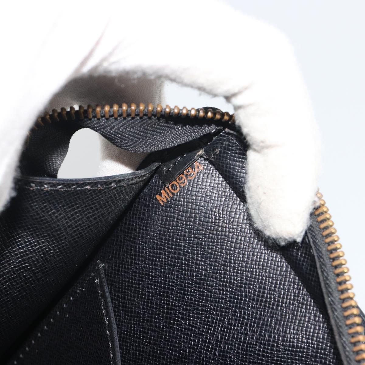 LOUIS VUITTON Epi Sac tri-angle Hand Bag Black M52092 LV Auth ep15528
