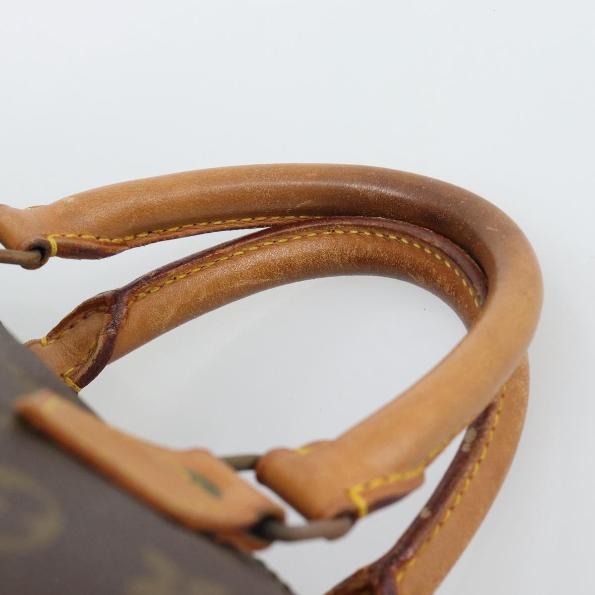 LOUIS VUITTON Monogram Speedy 35 Hand Bag M41524 LV Auth ep15531A