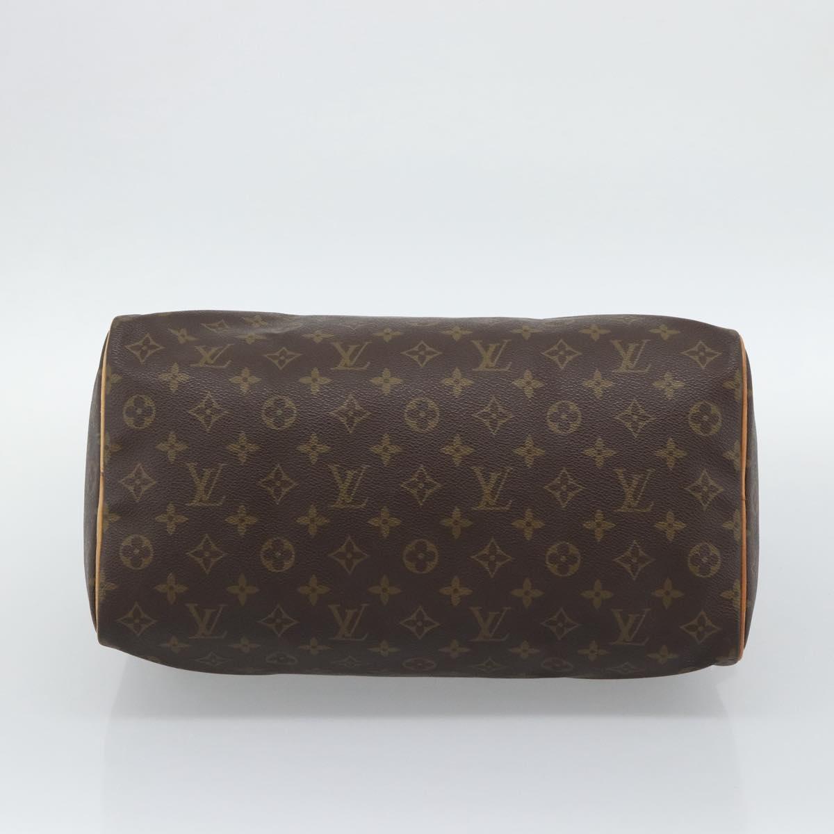 LOUIS VUITTON Monogram Speedy 35 Hand Bag M41524 LV Auth ep15531A