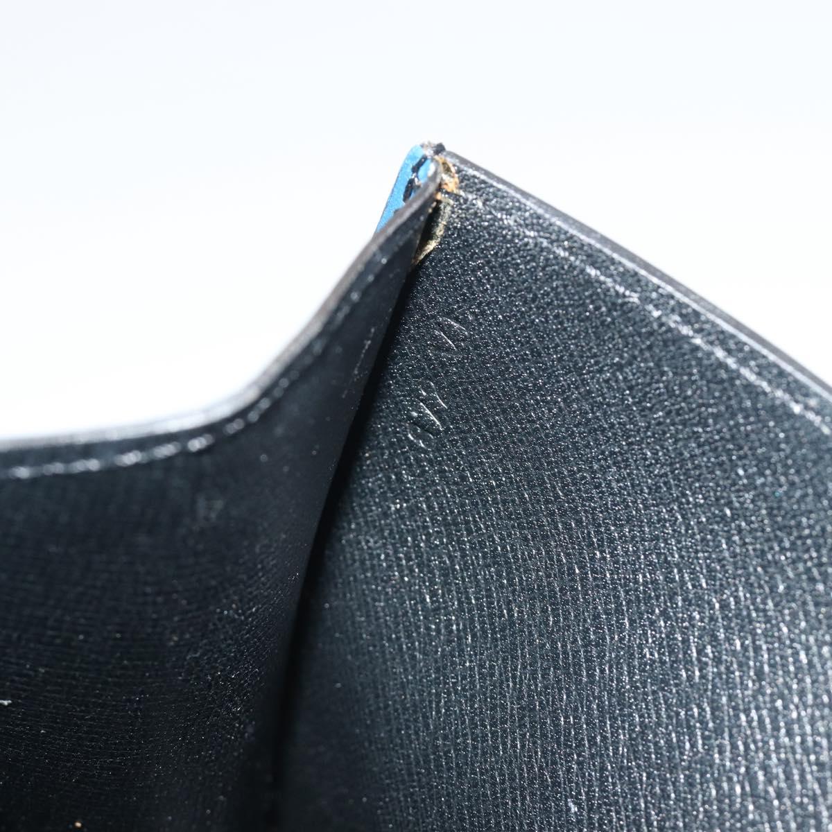 LOUIS VUITTON Epi Art Deco Clutch Bag Blue M52635 LV Auth ep15533