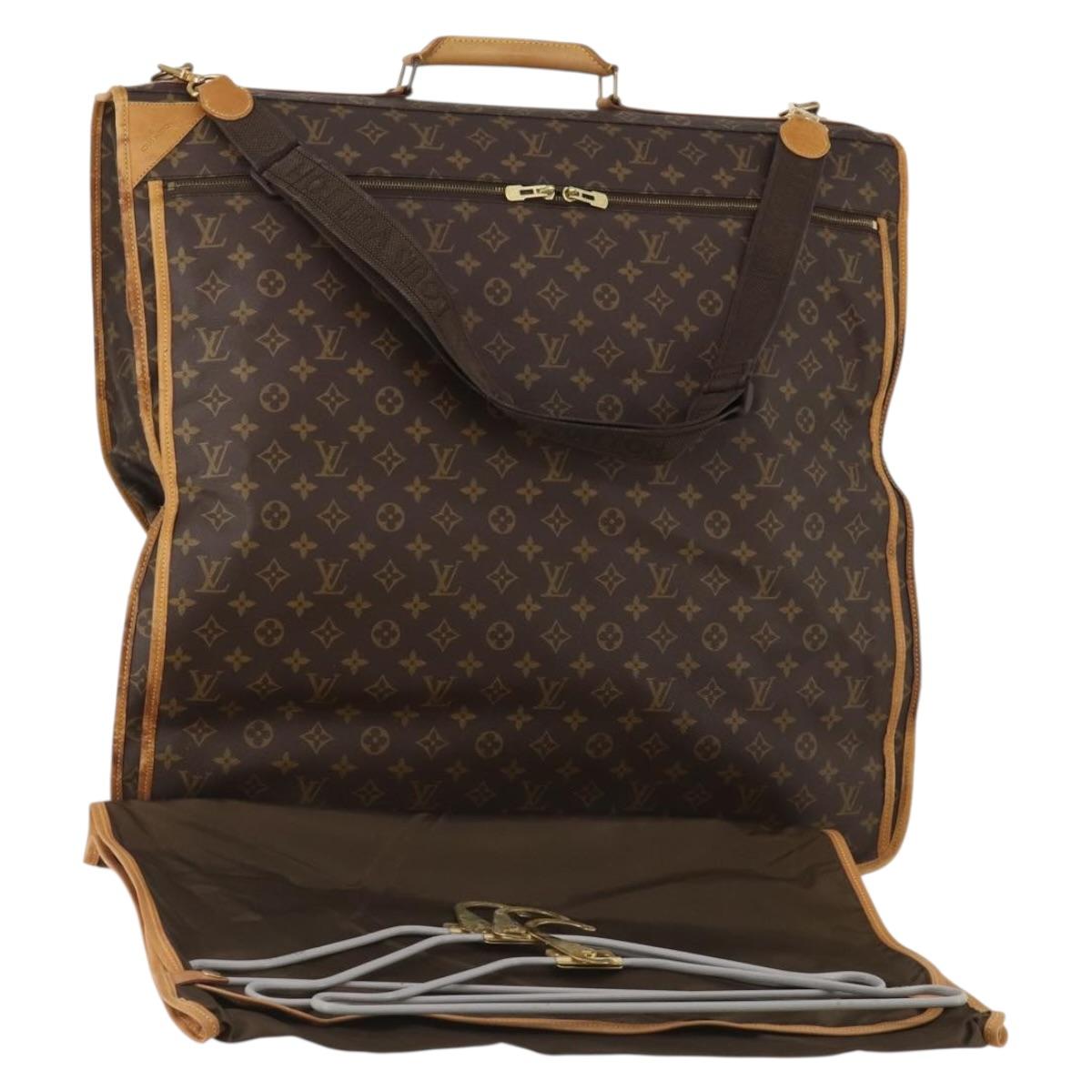 LOUIS VUITTON Monogram Portable Cabin Garment Cover M23420 LV Auth ep15537