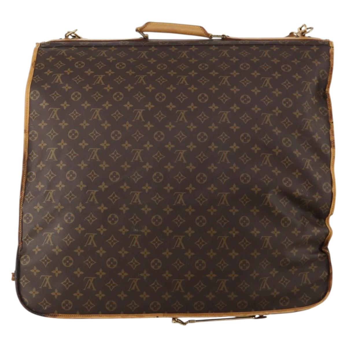 LOUIS VUITTON Monogram Portable Cabin Garment Cover M23420 LV Auth ep15537