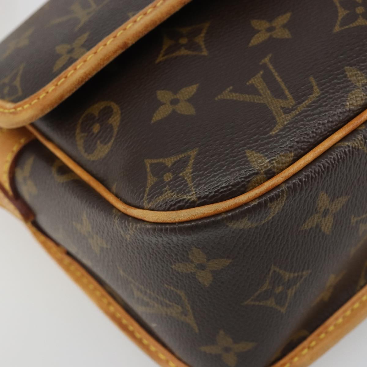 LOUIS VUITTON Monogram Sologne Shoulder Bag M42250 LV Auth ep15538