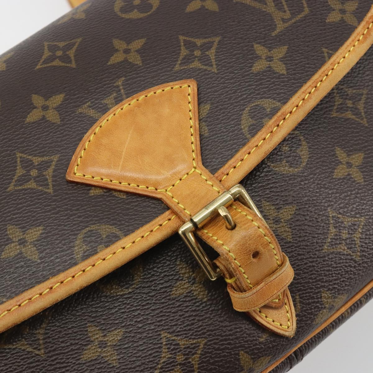 LOUIS VUITTON Monogram Sologne Shoulder Bag M42250 LV Auth ep15538