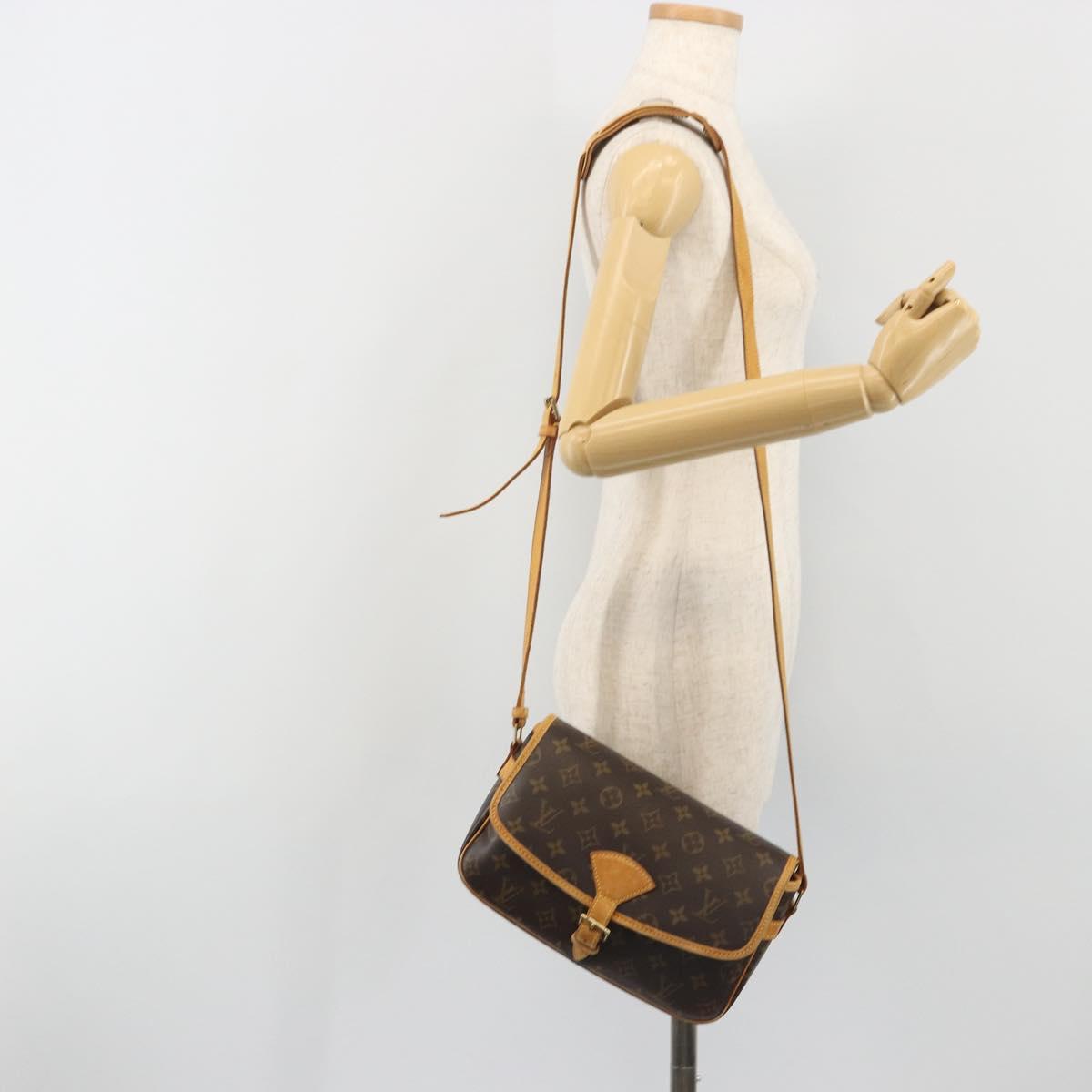 LOUIS VUITTON Monogram Sologne Shoulder Bag M42250 LV Auth ep15538