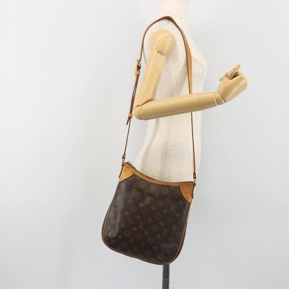 LOUIS VUITTON Monogram Odeon PM Shoulder Bag M56390 LV Auth ep15539A