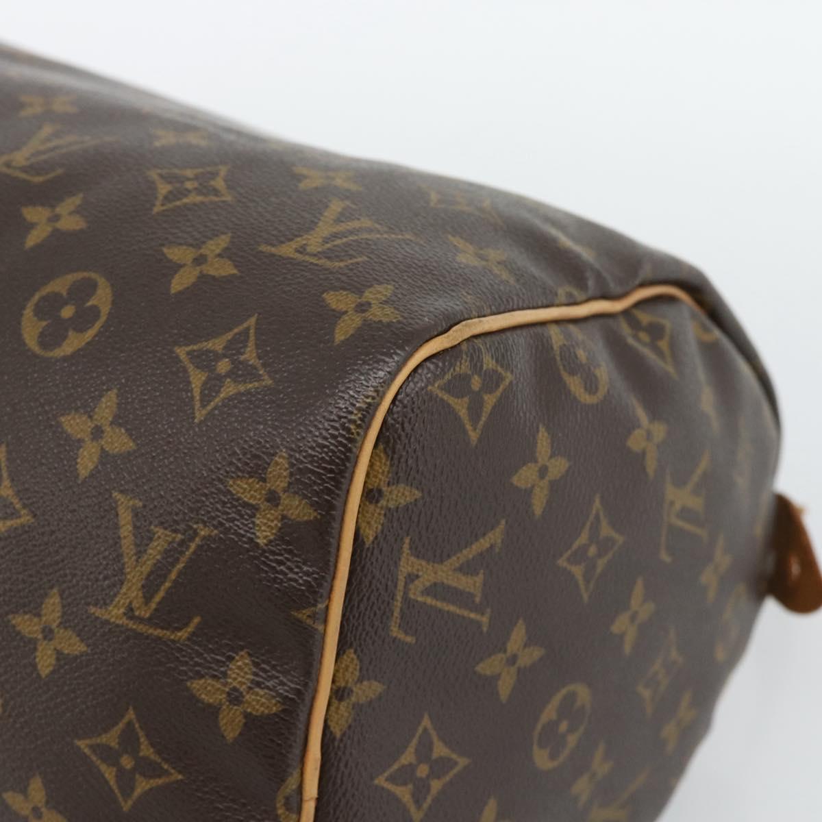 LOUIS VUITTON Monogram Speedy 30 Hand Bag M41526 LV Auth ep15540A