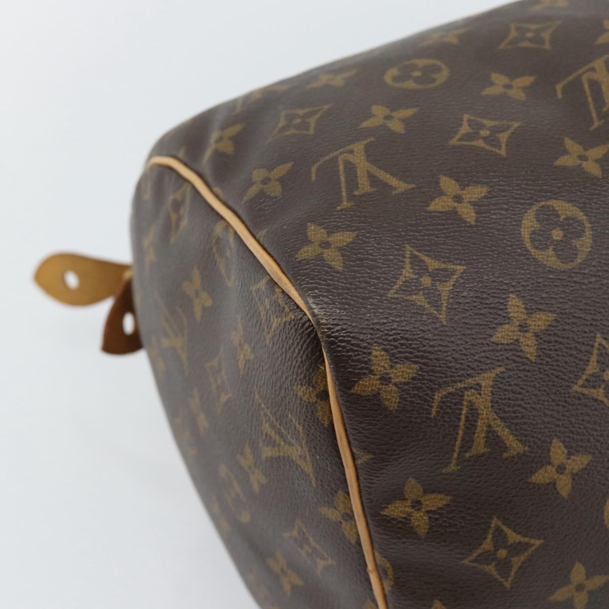 LOUIS VUITTON Monogram Speedy 30 Hand Bag M41526 LV Auth ep15540A